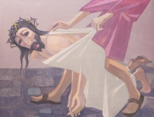 Statie 8 | Jezus wordt ontkleed